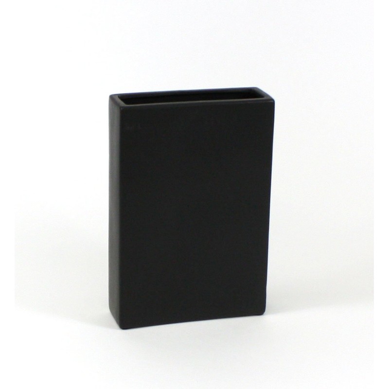 WGV Rectangle Block Ceramic Vase 8" x 2.5" x 12"H
