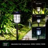 Mesh Linkable Series 4-Pack Solar LED Security Pathway Light w/