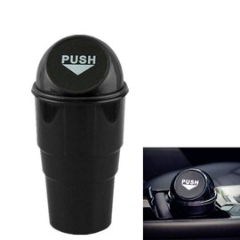 Riloer Car Dustbin Ashtray Home Office Rubbish Bin Holder Bin Box Mini Mini Rubbish Bin Home Office Rubbish Dust Container Holder