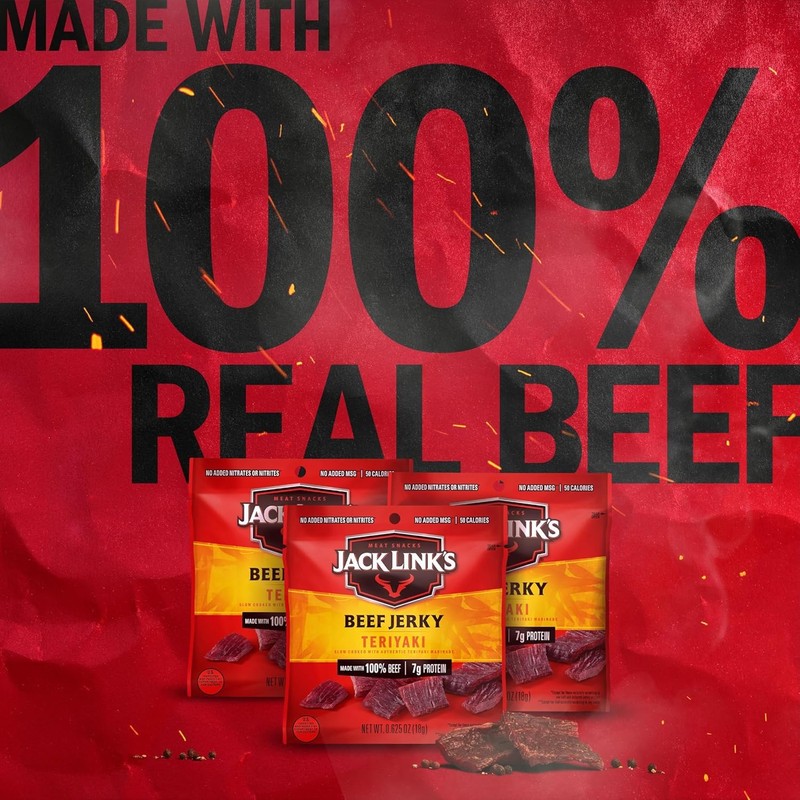 Jack Link's Teriyaki Beef Jerky - (2 Pack) 9 oz