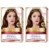 L'Oréal Paris Excellence Cream Easy gray hair dye with comb cap, No. 6.30 gold brown, 2 pieces / 로레알파리 엑셀랑스 크림 빗캡으로 간편한 새치염색 염모제, 6.30호 골드 브라운, 2개