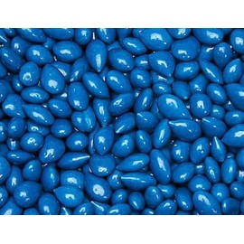 Bayside Candy Milk Chocolate Covered Sunflower Seeds - Candy Coated Chocolate Sunflower Kernels - Individual Colored Candy Coated Chocolate Sunflower Seeds (1LB, Blue Chocolate Covered Sunflower Seeds)