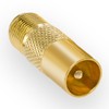 HB-Digital 2-Piece SAT Antenna Adapter Set – Antenna Plug (Male)