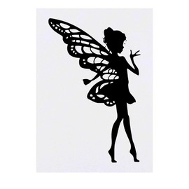 'Fairy With Wings' Temporary Tattoo - Water Resistant, Skin-Safe, Non-Toxic Transfer (TO00070155)