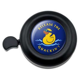 GRAPHICS & MORE Release The Quackin' Kraken Rubber Duck Funny Humor Bicycle Handlebar Bike Bell