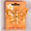 MIJOMA Set of 3 Butterfly Hair Clips - Acrylic Hair