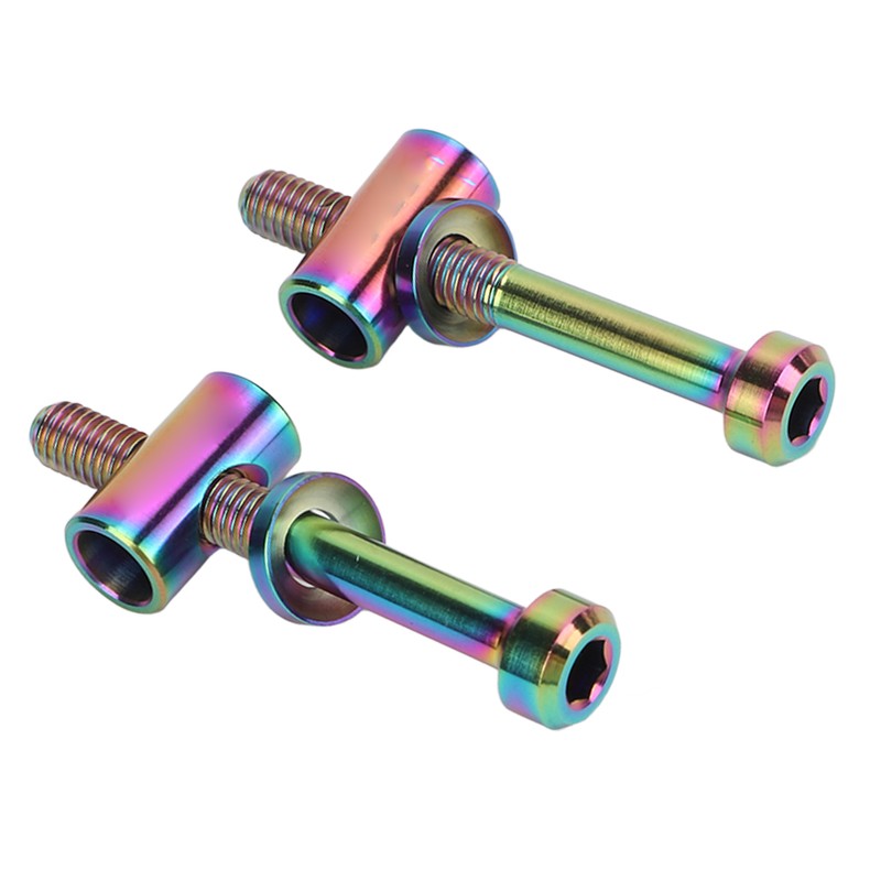 2 PCS RISK M5 X 40mm Bike Seatpost Screw Seat