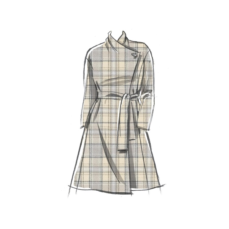 McCall's Ladies High Neck Sewing Pattern Set Coats & Vests