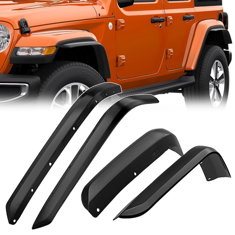 Nilight Fender Flares Extensions Set fit for 2018 2019 2020