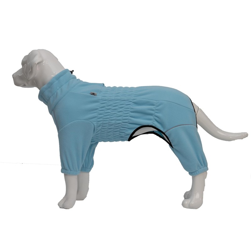 lovelonglong Chamarra Cálido para Perro, Resistente al Viento, Forro Polar,