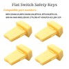 08912040610 Safety Switch Keys for Sears Craftsman,Ryobi,Delta,Wen,Dewalt,Jet,SawStop,Powertec,Rockwell Power Tools,4 pcs
