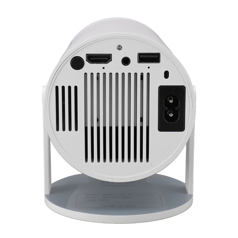 Mini Projector for Android 11 1280x720DPI 1GB 8GB Maximum 130inch