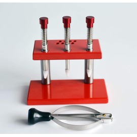 LLF Watchmaker Watch Hand Presto 3pins Presser Lifter Puller Plunger Remover Set Fitting Watch Repair Tools
