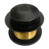 LASCO 03-4809OB Brass Bathtub Drain Strainer with Tip Toe Style