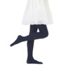 Paralinda Girls Semi-Opaque Tights 50 Den (6-8, Navy Blue)