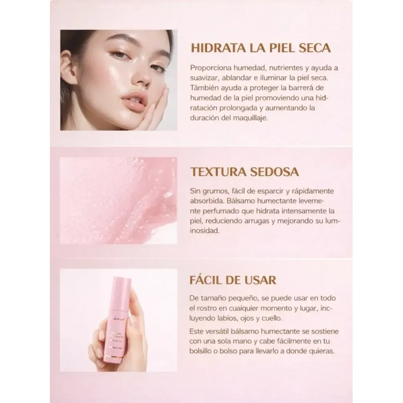 Barras Coreanas De Crema Múltiple Hidratante Antienvejecimie