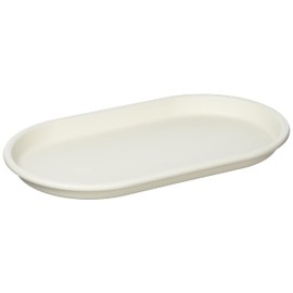 Yamato Pla Grow Plate Oval Type 25 W White