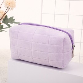 Travel Versatile Makeup Cosmetic Pouch Organizer Bag Navy 2ea