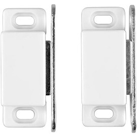 Romak 36107 Cabinet 4 kg Pull Capacity Single Magnetic Catch, White