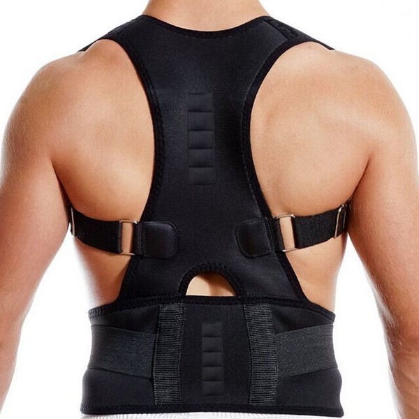 Straight Mount to correct Back Support Back Support for Correct Posture Help, xl