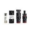 Trisinger 1000V DC Solar PV Connector, Solar Fuse Holder Connector,
