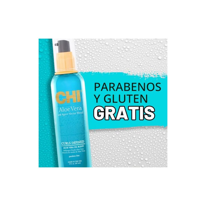 CHI Aceite de aloe vera – libre de sulfato, parabenos