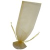 Wuligirl 20pcs Organza Wine Bottle Bags Gold Drawstring Wrapping Gift