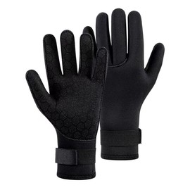 YDQUANI Neoprene Gloves 3 mm Neoprene Diving Gloves Thermal Non-Slip Diving Gloves for Women Children Snorkelling Kayaking Swimming Surfing Fishing