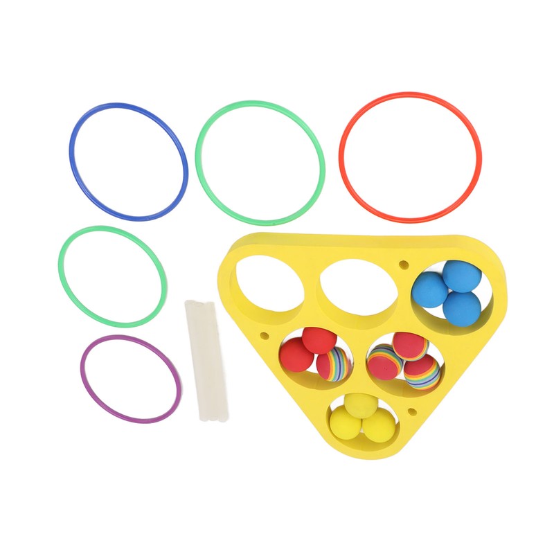 Ring Throw Pool Game Toy EVA Floating Foam with Balls