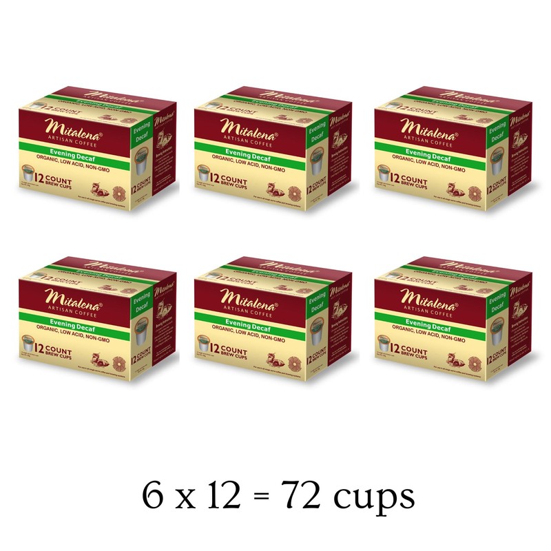 Mitalena Artisan Coffee - Evening Decaf Organic Low Acid Coffee