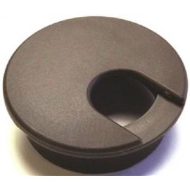 Grommet Desk Wal Brn 2 In