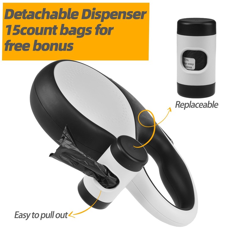 PUPTECK Retractable Dog Leash with Chew Proof Chain, 360°Tangle-Free Pet