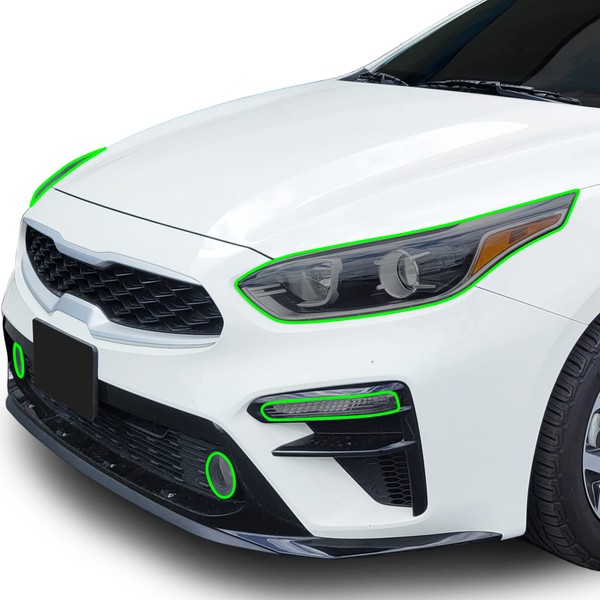 BOGAR TECH DESIGNS Full Headlight Head Light Tint Kit Compatible
