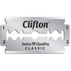 100 Clifton Classic Razor Blades Replacement Blades for Safety Razors