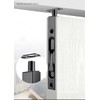 WANLIAN 6 inch Door Bolts,Door Slide Bolt Lock Door Flush