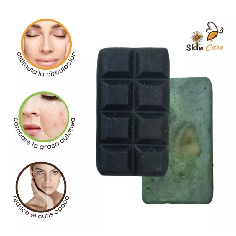 Skin Care Jabón En Barra Artesanal De Menta