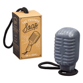 Gentlemen's Hardware Oakmoss Microphone Soap On A Rope, Crooner