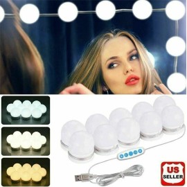 Bargains4U 20 x Make Up Mirror Light 10 LED Kit Bulbs Vanity Lights Dimmable Lamp Hollywood