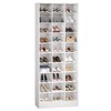 LITTLE TREE 70.9" Tall Shoe Rack, 10-Tier Freestanding Shelf, Max.