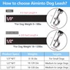 Aiminto Dog Leash, Braided Rope Traction – Walking Training Lead