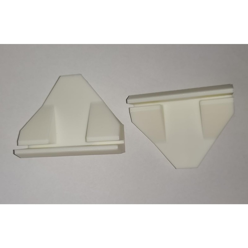 Pair Drawer Slide Rear Mounting Bracket Replacement Kit Compatible with