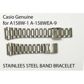 Casio 18mm 20mm for Casio A158 A168 Bracelet Strap Men Women Block Watch Band Vintage