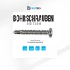 PROTECH Pack of 20 Drilling Screws Shape M Torx 4.8