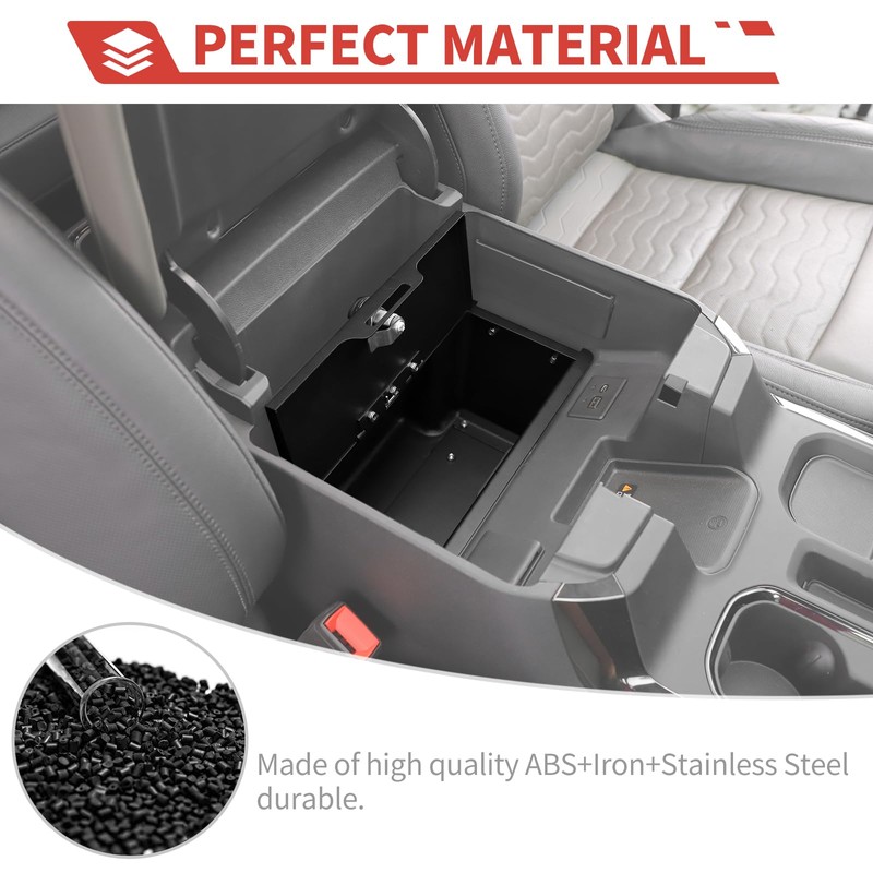 Center Console Armrest Storage Box fit for Chevy Silverado GMC