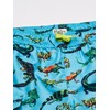 Hatley - Pantalones Cortos para niños, Reptiles Rambuncciosos, 5 Años