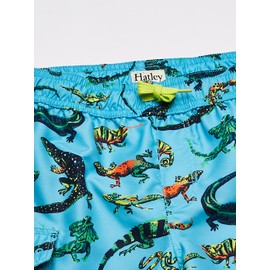 Hatley - Pantalones Cortos para niños, Reptiles Rambuncciosos, 5 Años