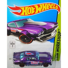 2014 HOT WHEELS '70 CHEVY CHEVELLE 1:64 SCALE SECRET SUPER TREASURE HUNT WITH REAL RIDER/RUBBER TIRES