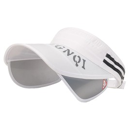 Buzz Selection CAP489 Visor, Sun Visor, Hat, Retractable, Running, Sun Brim, Sports, Women's, white