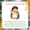 HEITMANN DECO Hedgehog with Hat, 1090584, Approx. 14 x 14