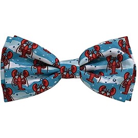 Huxley & Kent Bow Tie for Pets | Lobster Roll (Small) | Velcro Bow Tie Collar Attachment | Fun Bow Ties for Dogs & Cats | Cute, Comfortable, and Durable | H&K Bow Tie